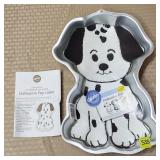 1993 Wilton Dalmation Pup Aluminum Cake Pan w/