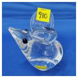 Art Glass Mouse Paperweight