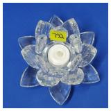 Julien MacDonald Lotus Crystal Candle Holder