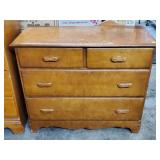 Vintage Maple Dresser w/ Mirror