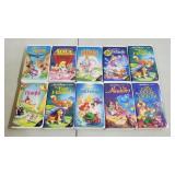 Lot of Disney Black Diamond VHS Tapes