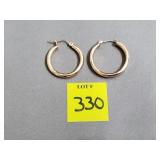 14 KT Gold Not Matching Earrings