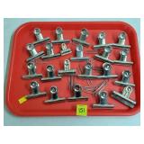 Lot of Vintage Metal Paper Clips