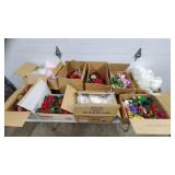 9 Boxes of Assorted Faux Flowers