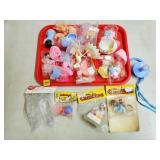 Lot of Vtg Wilton & Hong Kong Baby Cake Decoratio