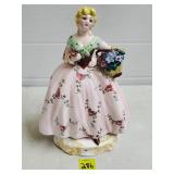 Italian Porcelain Lady Figurine