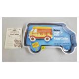 1978 Wilton Van Aluminum Cake Pan w/ Label &