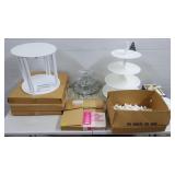 Lot of Old New Stock of Cake Stands, Multi-Tier