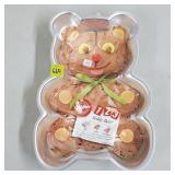 1986 Wilton Teddy Bear Aluminum Cake Pan w/ Label