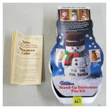 1984 Wilton Stand-Up Snowman Aluminum Cake Pan