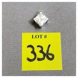 CZ .925 China Diamonique Pendant