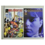 Bloodfire & Nercomancer Autographed Comic Books