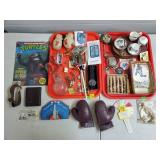 Vtg Ephemera, Collectibles, Pins, Mini Tea Set,