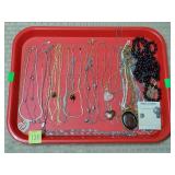 Mixed Gold & Silver Tone Costume Necklaces Lot