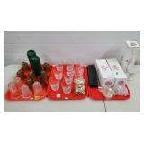 Avacado, Amber Glass Shades, Pennsylvania Glasses