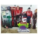 Lot of Assorted Dale Jr Lifesize Cutouts,