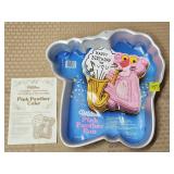 1982 Wilton Pink Panther Aluminum Cake Pan w/