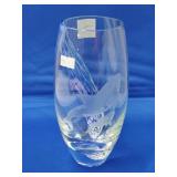 7 3/4" H Caithness Handcrafted Scottish Orca Vase