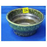 Royal Haeger #33 USA Mottled Green Planter