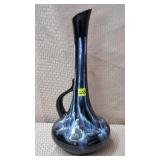 Royal Haeger #408 Ebony Cascade Ewer Pitcher - MCM