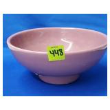 Royal Haeger 101 Plum Muave Console Bowl - MCM