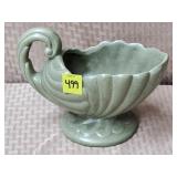 Royal Haeger 254 Speckle Celadon Seashell Planter