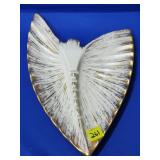 Royal Haeger 1003 Gold Tweed 22k Gold Ashtray