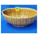Royal Haeger 4020B Golden Brown Glaze Oval Planter