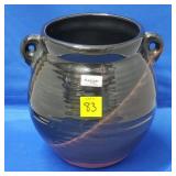 Royal Haeger Two-Handled Planter - Black, Oxblood,
