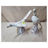 Royal Haeger R-1810 Pheasant Gold Tweed 22k Gold