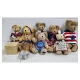 Lot of Assorted Patriotic Boyd Bears