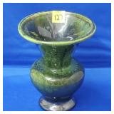 Royal Haeger Green Lava Vase, 6 7/8" H