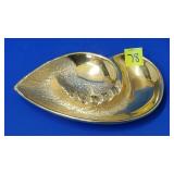 Royal Haeger #165 Aztec Gold Ashtray - MCM