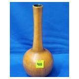 Royal Haeger Brushed Orange Onion Vase - MCM
