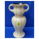 Royal Haeger French White Double Handled Vase