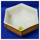 Vtg Royal Haeger 793 Hexagon MCM Planter