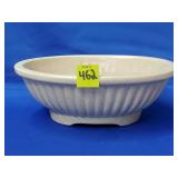 Royal Haeger 3938A Beige Speckle Ribbed Planter