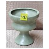 Royal Haeger Speckle Celadon Pedestal Planter