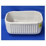 Royal Haeger 225 Pale Blue Ribbed Planter - MCM