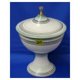 Royal Haeger USA R1730 Covered Pedestal Compote