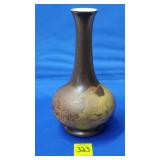 Royal Haeger Bornw Earthwrap Onion Vase - MCM