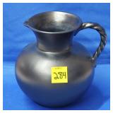 Royal Haeger RG-28 Satin Ebony Glaze Pitcher - MCM