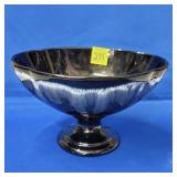 Royal Haeger RG114 Ebony Cascade Compote Bowl