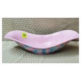 Royal Haeger R466 Muave Agate Console Bowl - MCM