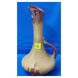 Royal Haeger Brown Dripware Ewer, - MCM