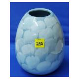 Royal Haeger by Hickman Cloudy Blue Vase - MCM