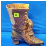 Royal Haeger Drip Glaze Boot Planter