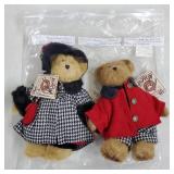 Boyds Bears Baily & Edmund Artist Autographed