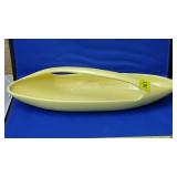 Royal Haeger #3595 Yellow Console Dish w/ Handle