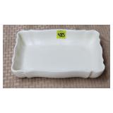 Royal Haeger White Matte MCM Console Bowl